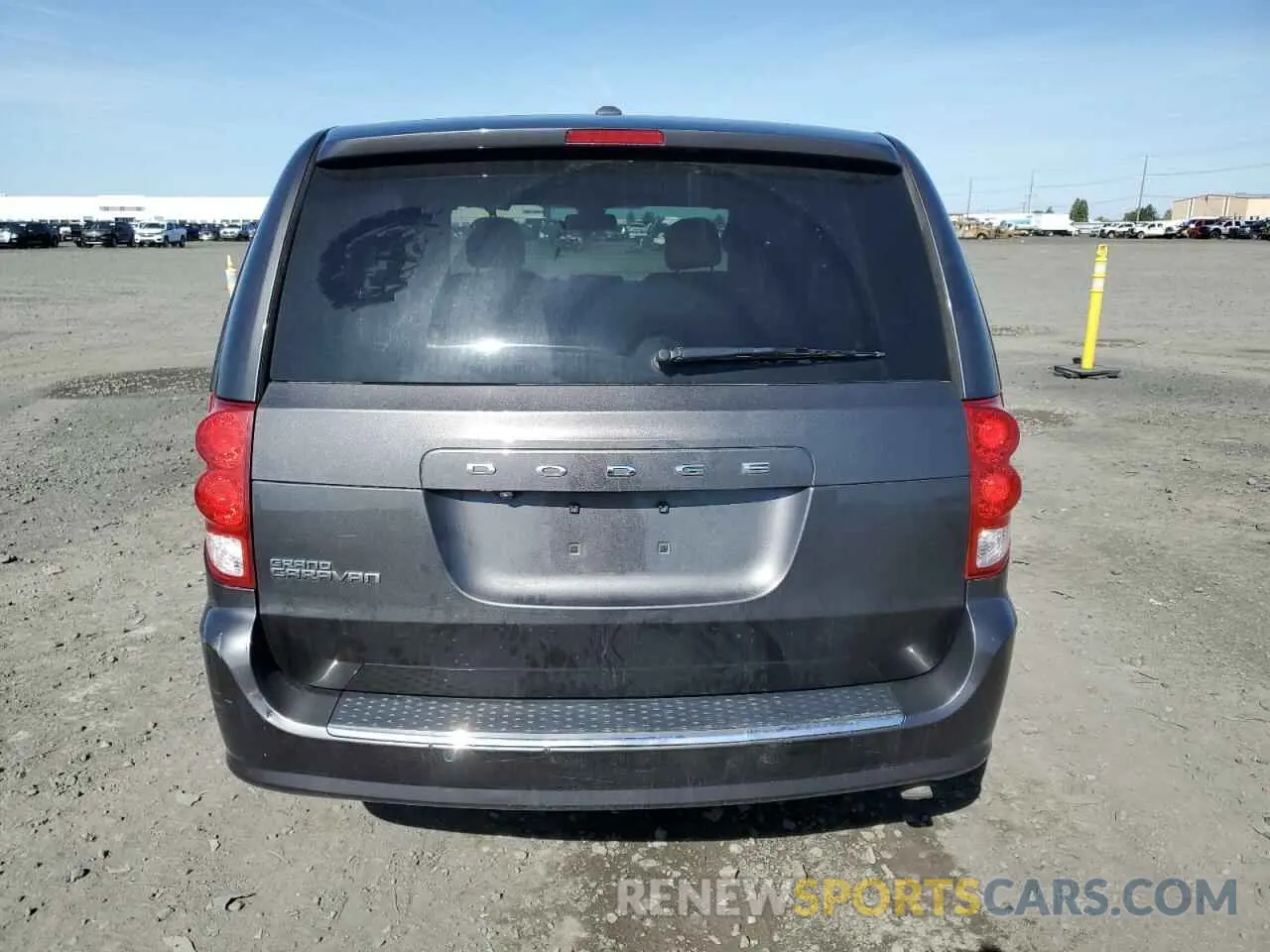 6 fotografías del automóvil dañado 2C4RDGBG4KR656919 DODGE CARAVAN 2019