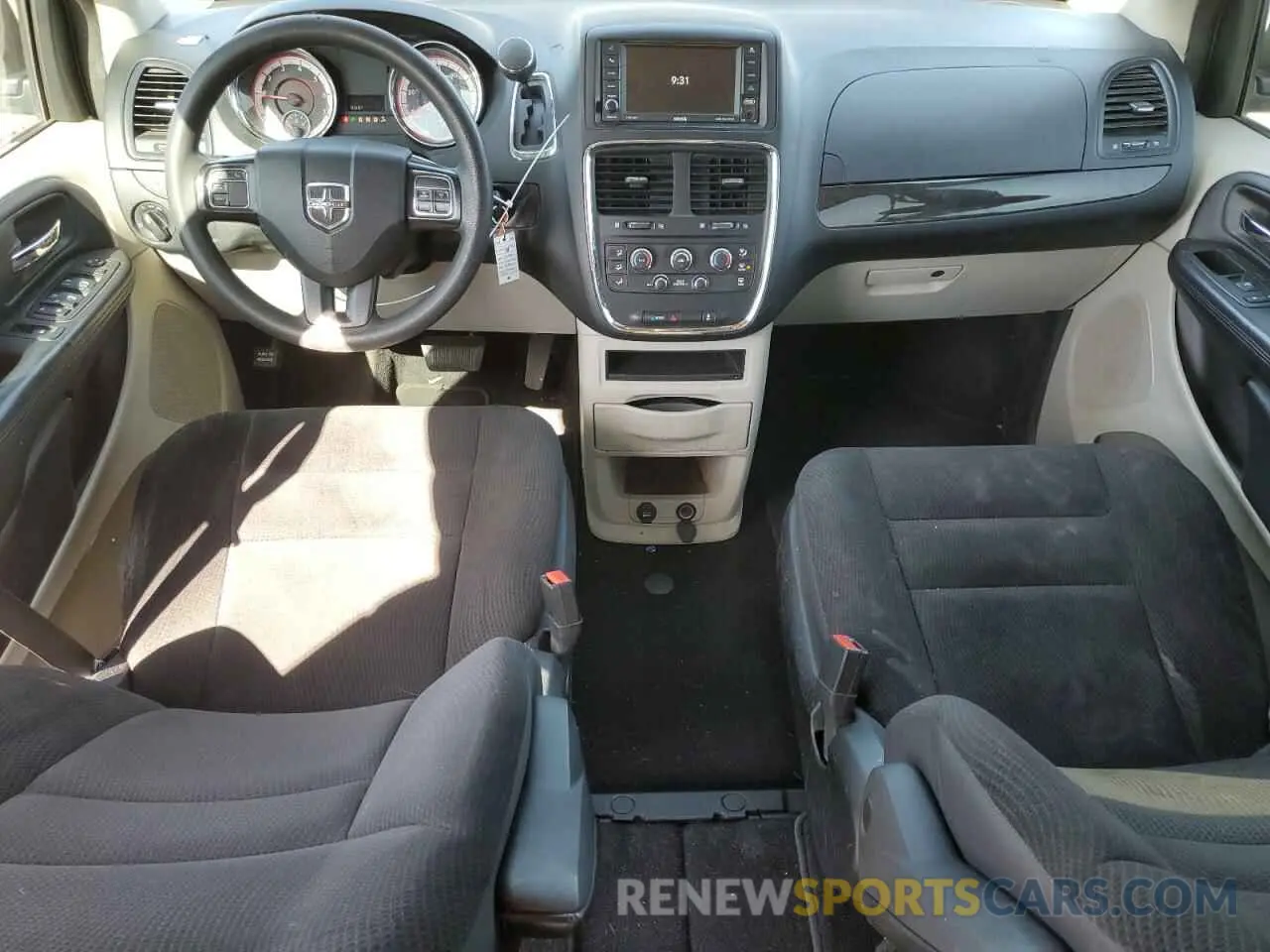 8 fotografías del automóvil dañado 2C4RDGBG4KR656919 DODGE CARAVAN 2019
