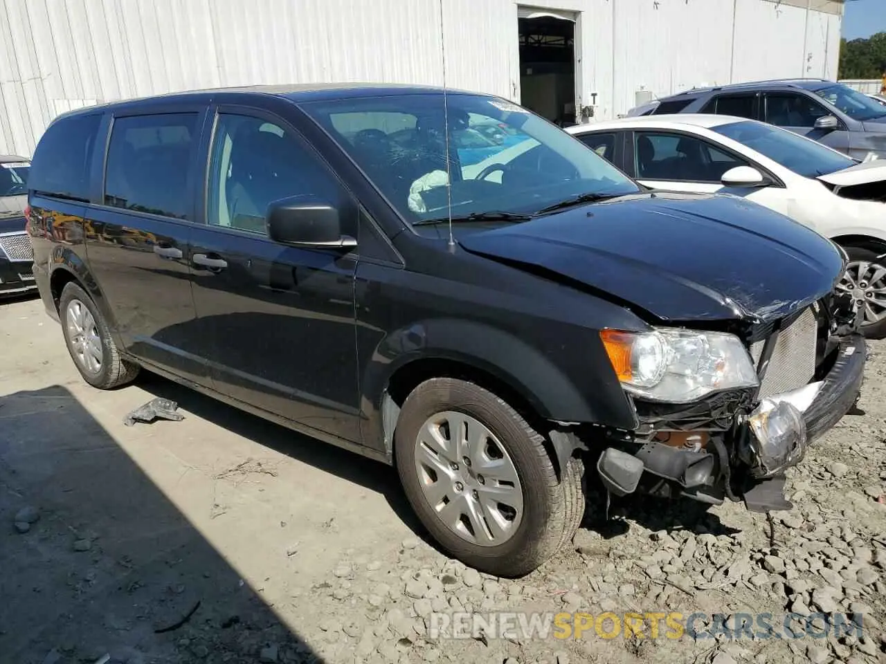 4 fotografías del automóvil dañado 2C4RDGBG4KR789020 DODGE CARAVAN 2019