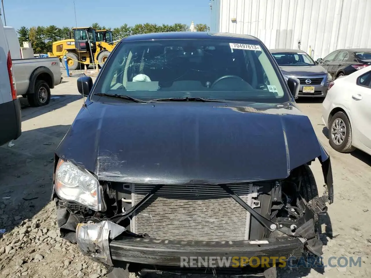 5 fotografías del automóvil dañado 2C4RDGBG4KR789020 DODGE CARAVAN 2019
