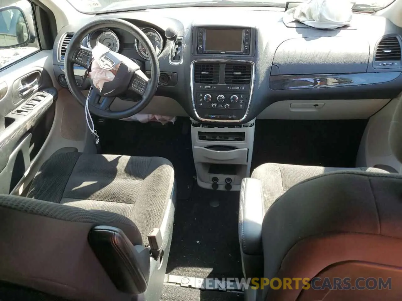 8 fotografías del automóvil dañado 2C4RDGBG4KR789020 DODGE CARAVAN 2019