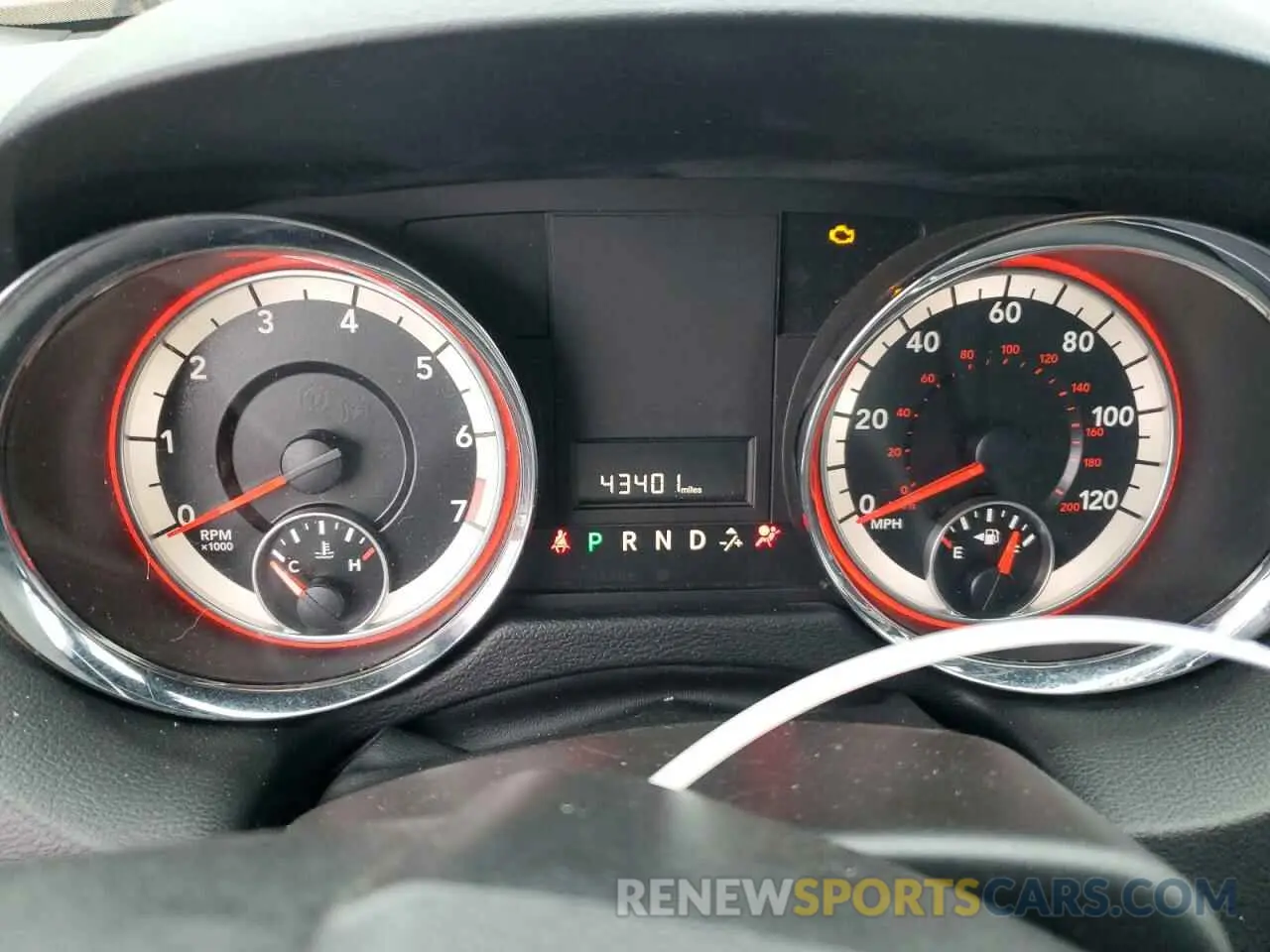 9 fotografías del automóvil dañado 2C4RDGBG5KR540760 DODGE CARAVAN 2019