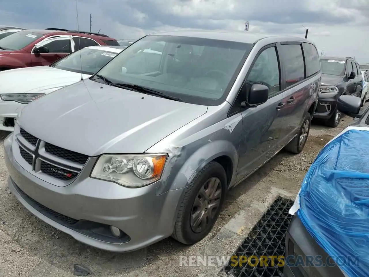 1 fotografías del automóvil dañado 2C4RDGBG5KR780391 DODGE CARAVAN 2019