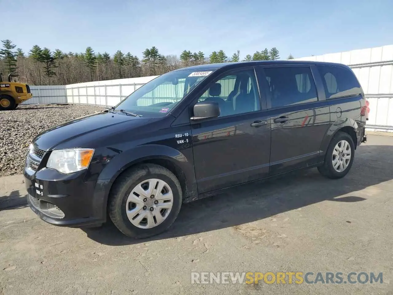 1 fotografías del automóvil dañado 2C4RDGBG5KR797207 DODGE CARAVAN 2019