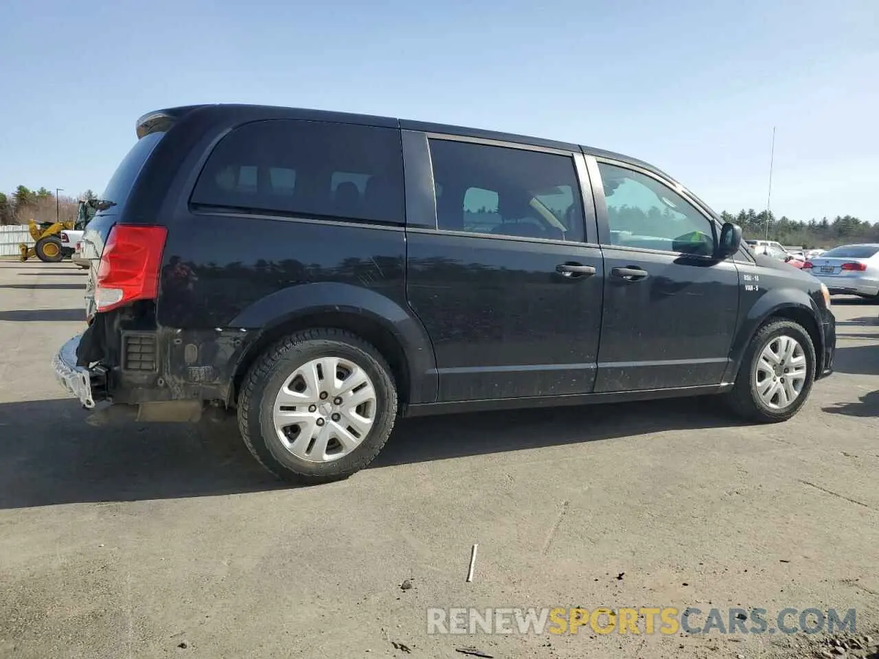 3 fotografías del automóvil dañado 2C4RDGBG5KR797207 DODGE CARAVAN 2019