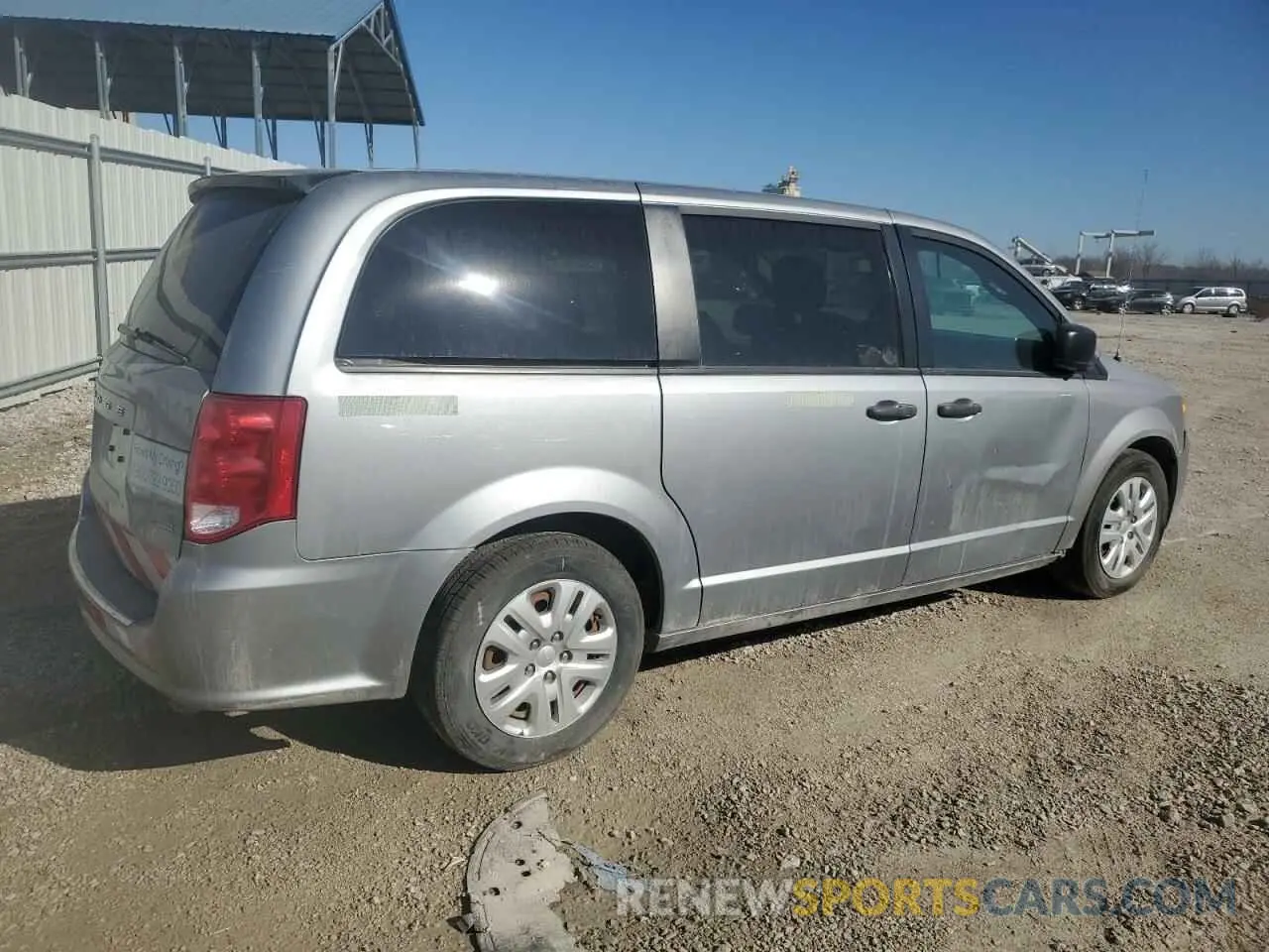 3 fotografías del automóvil dañado 2C4RDGBG5KR798681 DODGE CARAVAN 2019