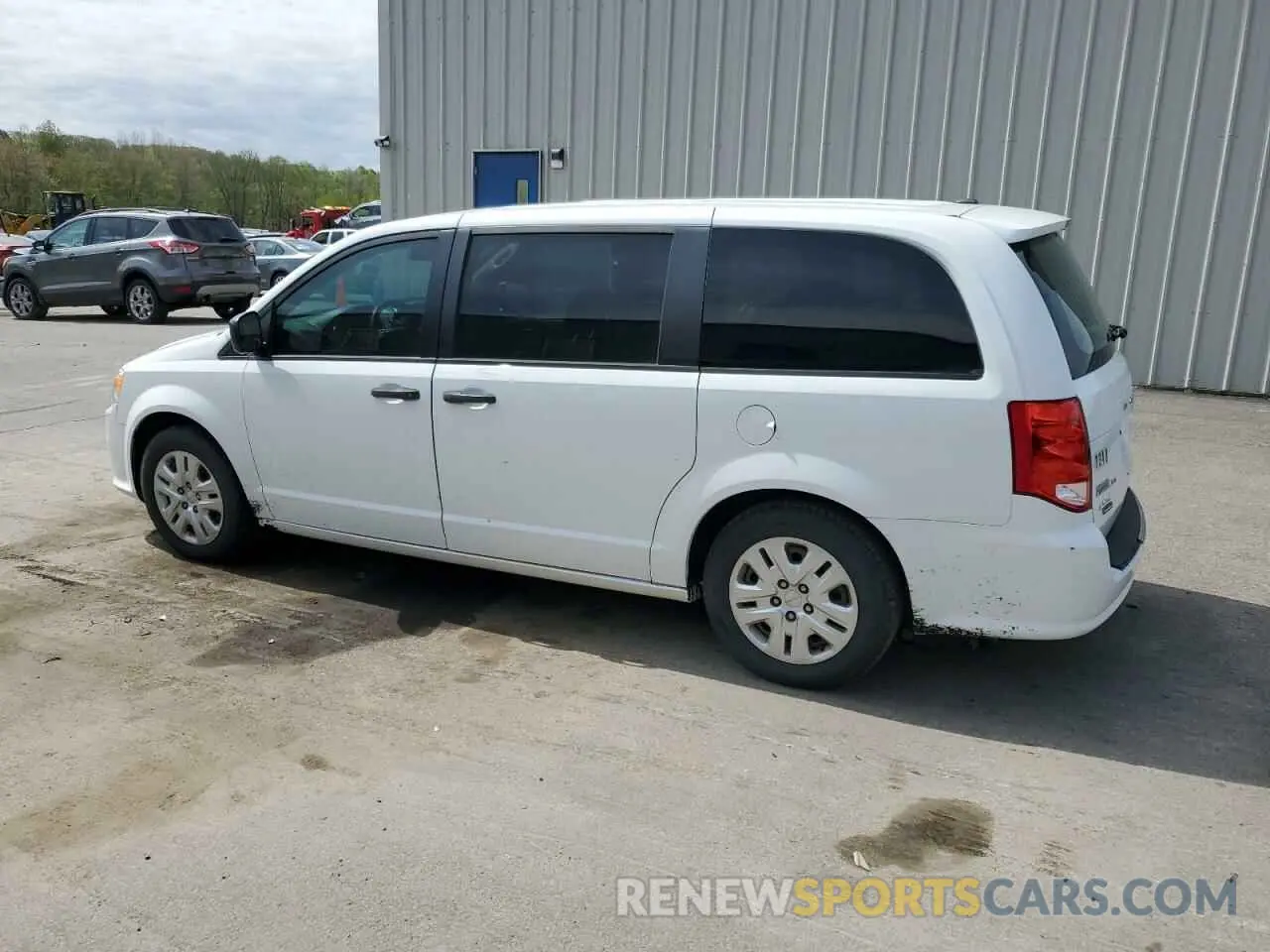 2 fotografías del automóvil dañado 2C4RDGBG5LR183985 DODGE CARAVAN 2019