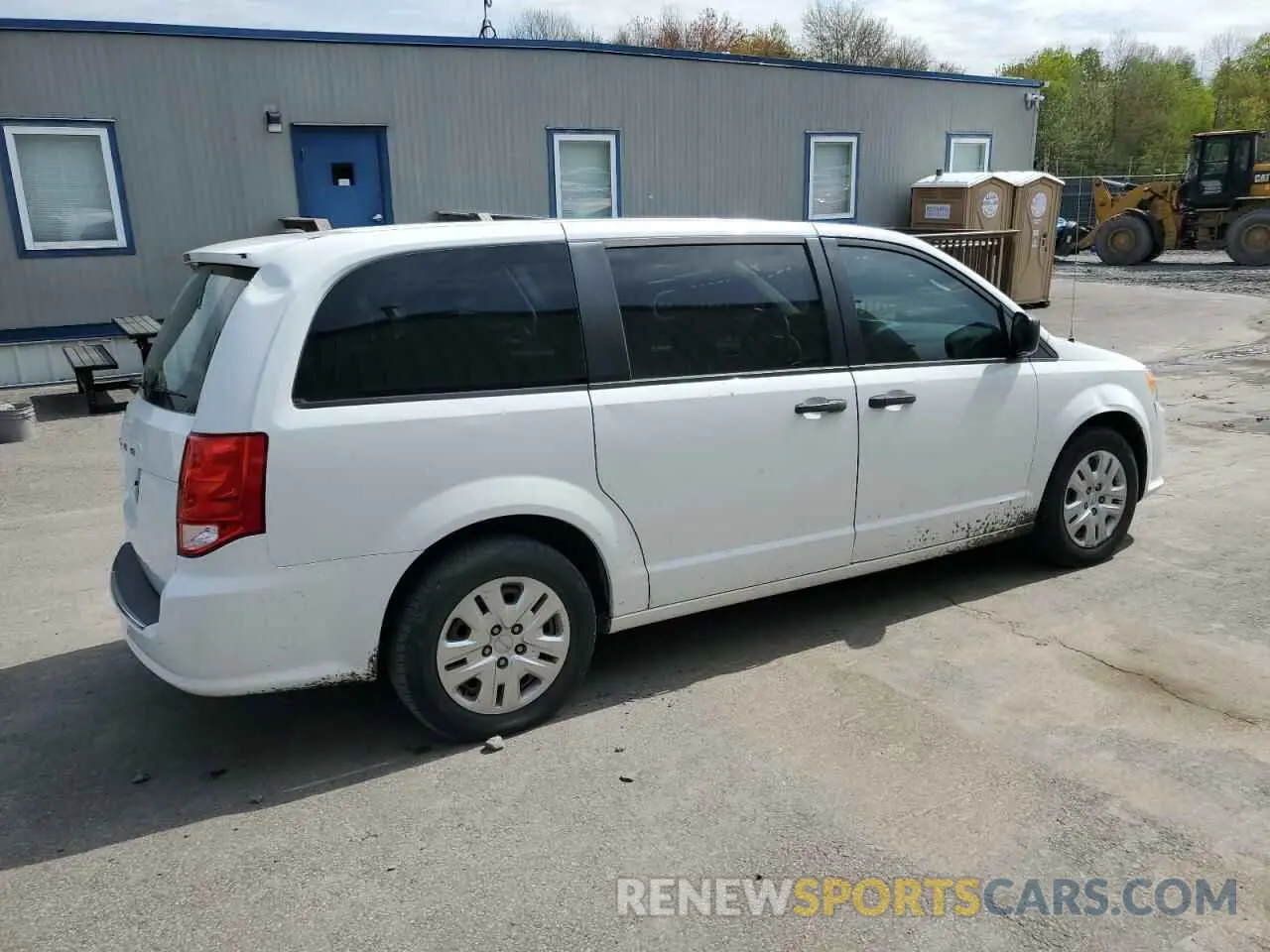 3 fotografías del automóvil dañado 2C4RDGBG5LR183985 DODGE CARAVAN 2019