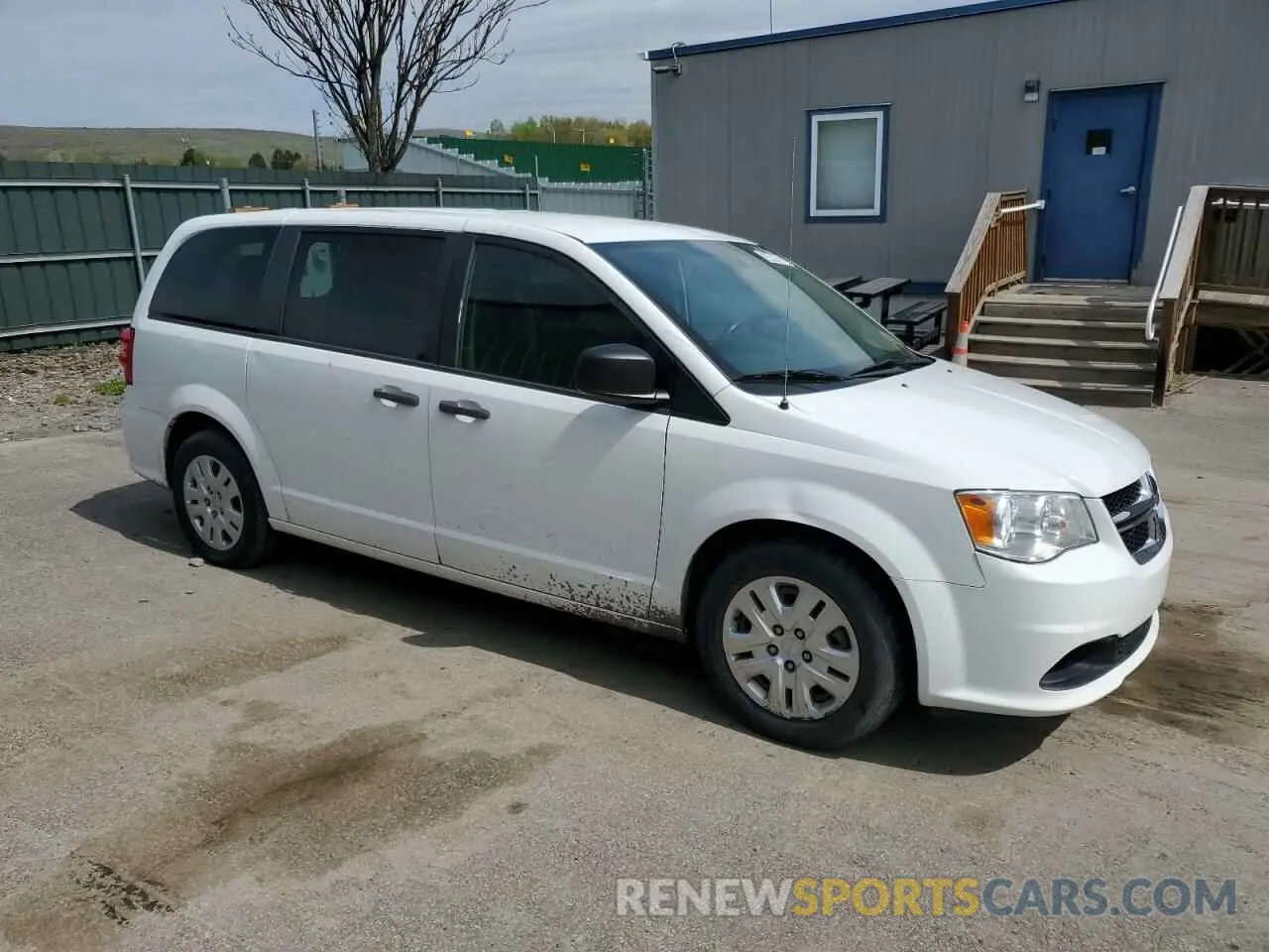 4 fotografías del automóvil dañado 2C4RDGBG5LR183985 DODGE CARAVAN 2019