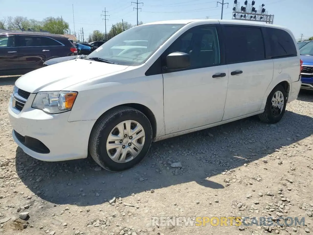 1 fotografías del automóvil dañado 2C4RDGBG6KR527953 DODGE CARAVAN 2019