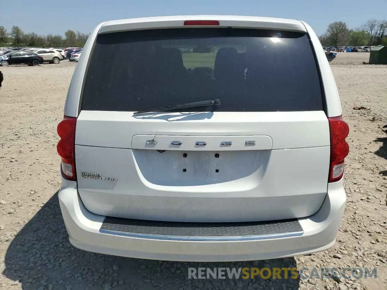 6 fotografías del automóvil dañado 2C4RDGBG6KR527953 DODGE CARAVAN 2019