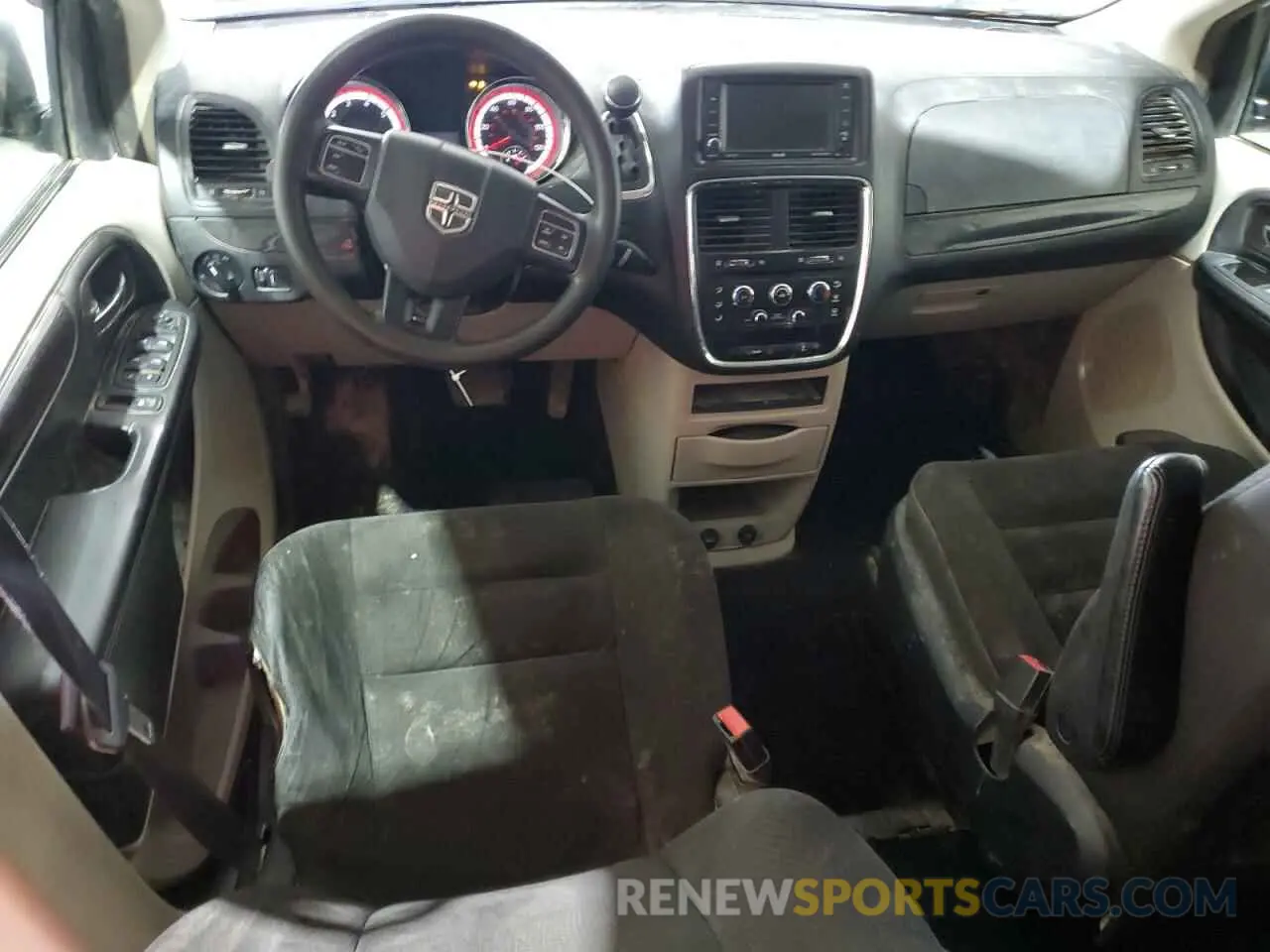8 fotografías del automóvil dañado 2C4RDGBG6KR729000 DODGE CARAVAN 2019