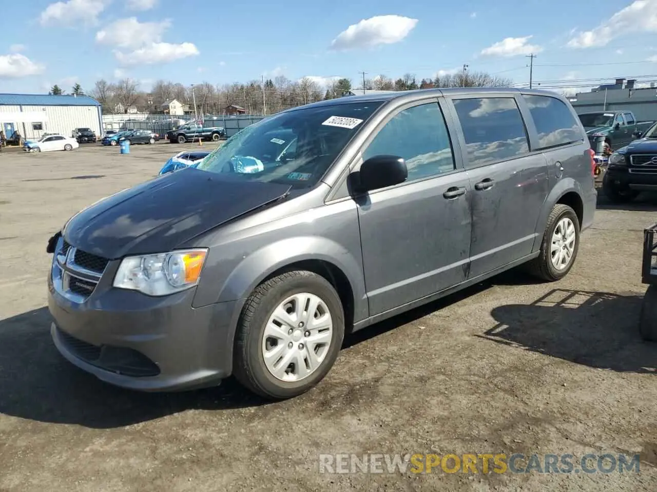 1 fotografías del automóvil dañado 2C4RDGBG6KR766659 DODGE CARAVAN 2019