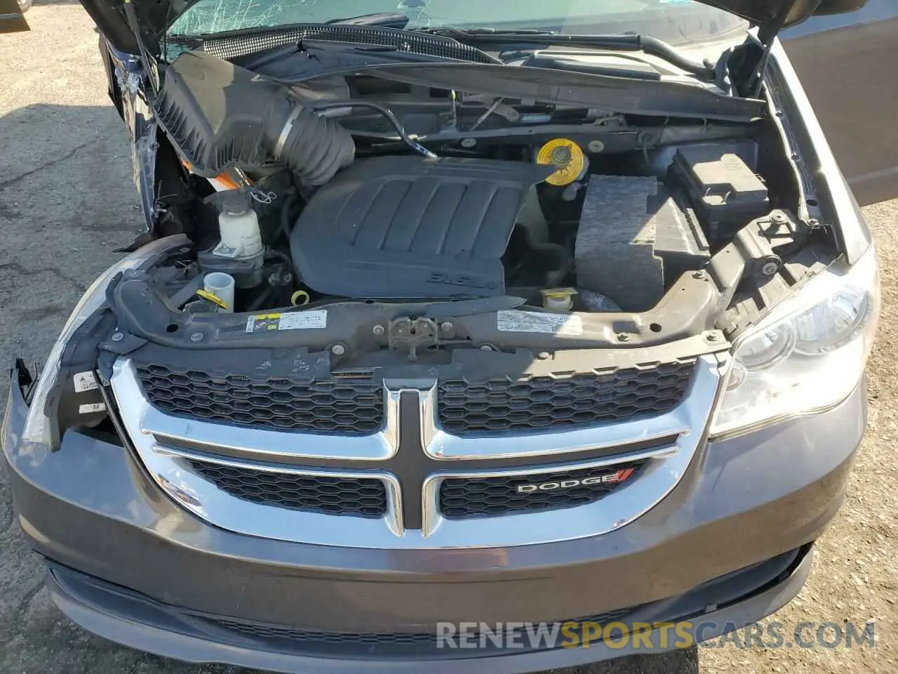 14 fotografías del automóvil dañado 2C4RDGBG6KR766659 DODGE CARAVAN 2019