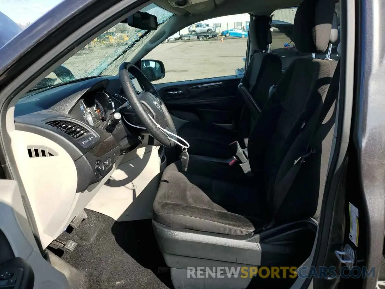 7 fotografías del automóvil dañado 2C4RDGBG6KR766659 DODGE CARAVAN 2019