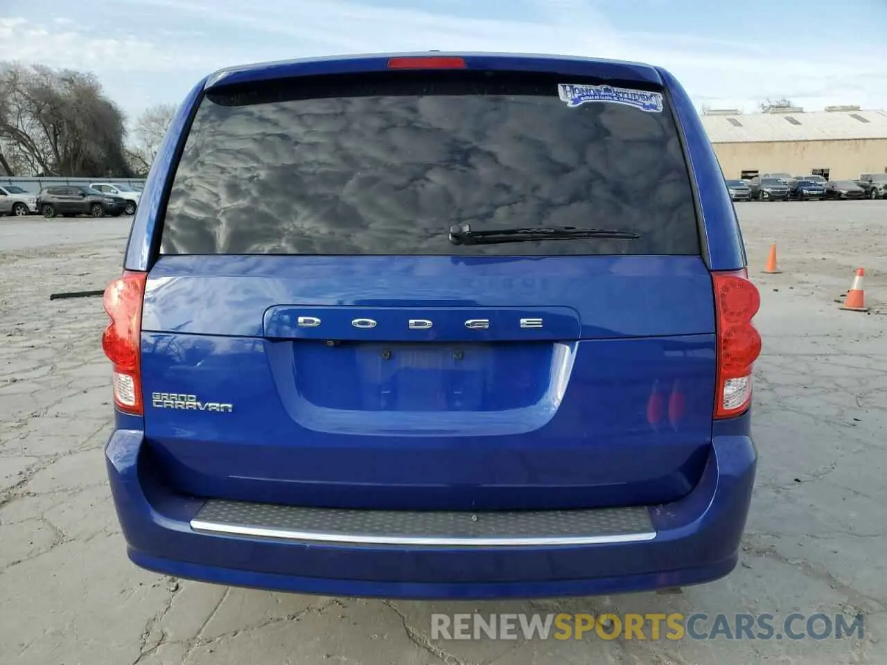 6 fotografías del automóvil dañado 2C4RDGBG7KR501992 DODGE CARAVAN 2019