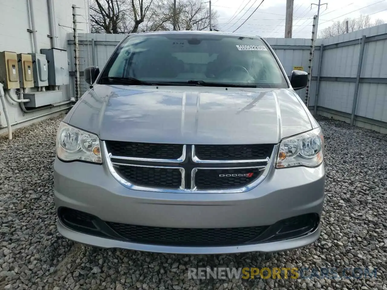 5 fotografías del automóvil dañado 2C4RDGBG7KR805209 DODGE CARAVAN 2019