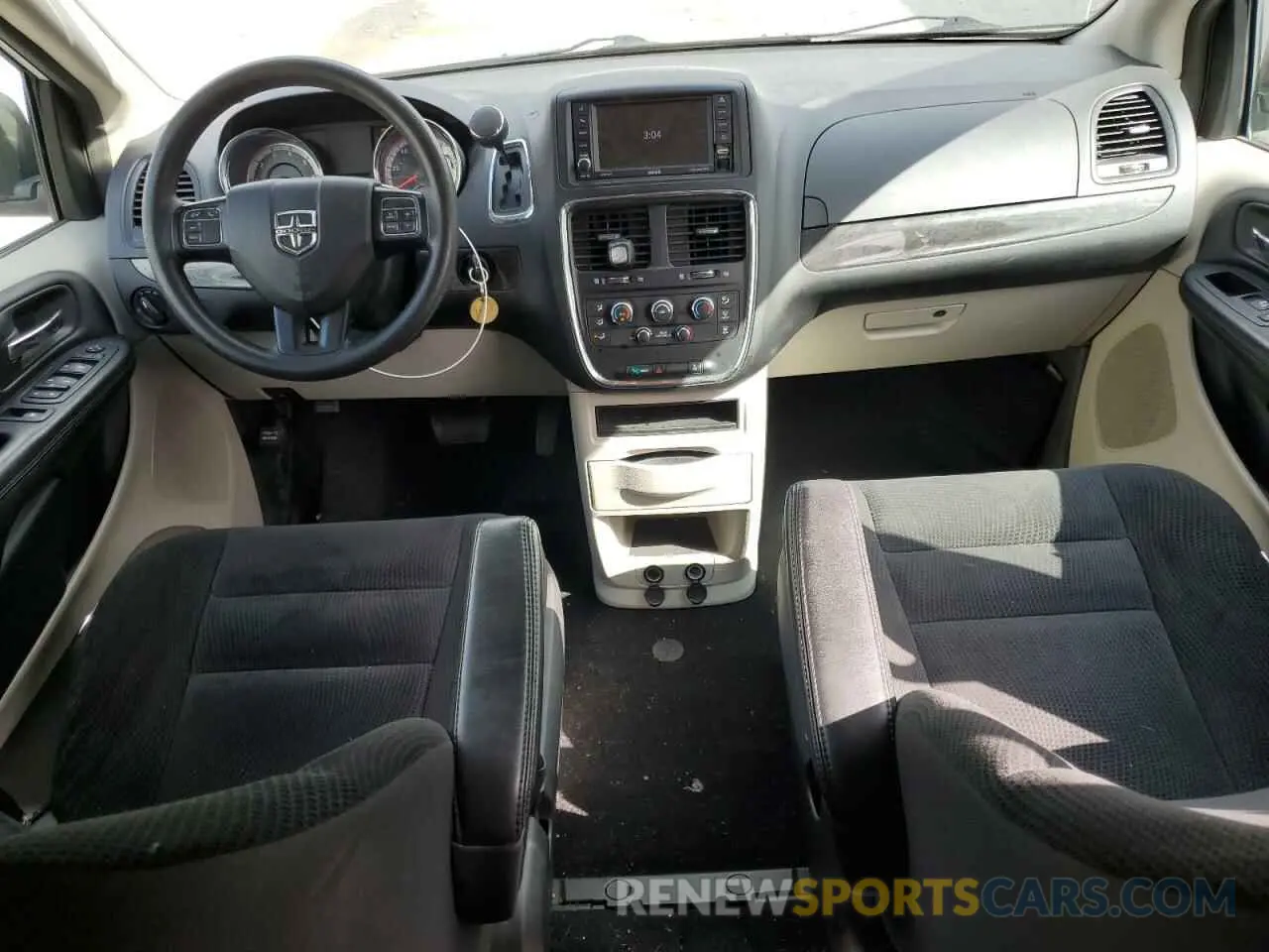 8 fotografías del automóvil dañado 2C4RDGBG8KR602605 DODGE CARAVAN 2019