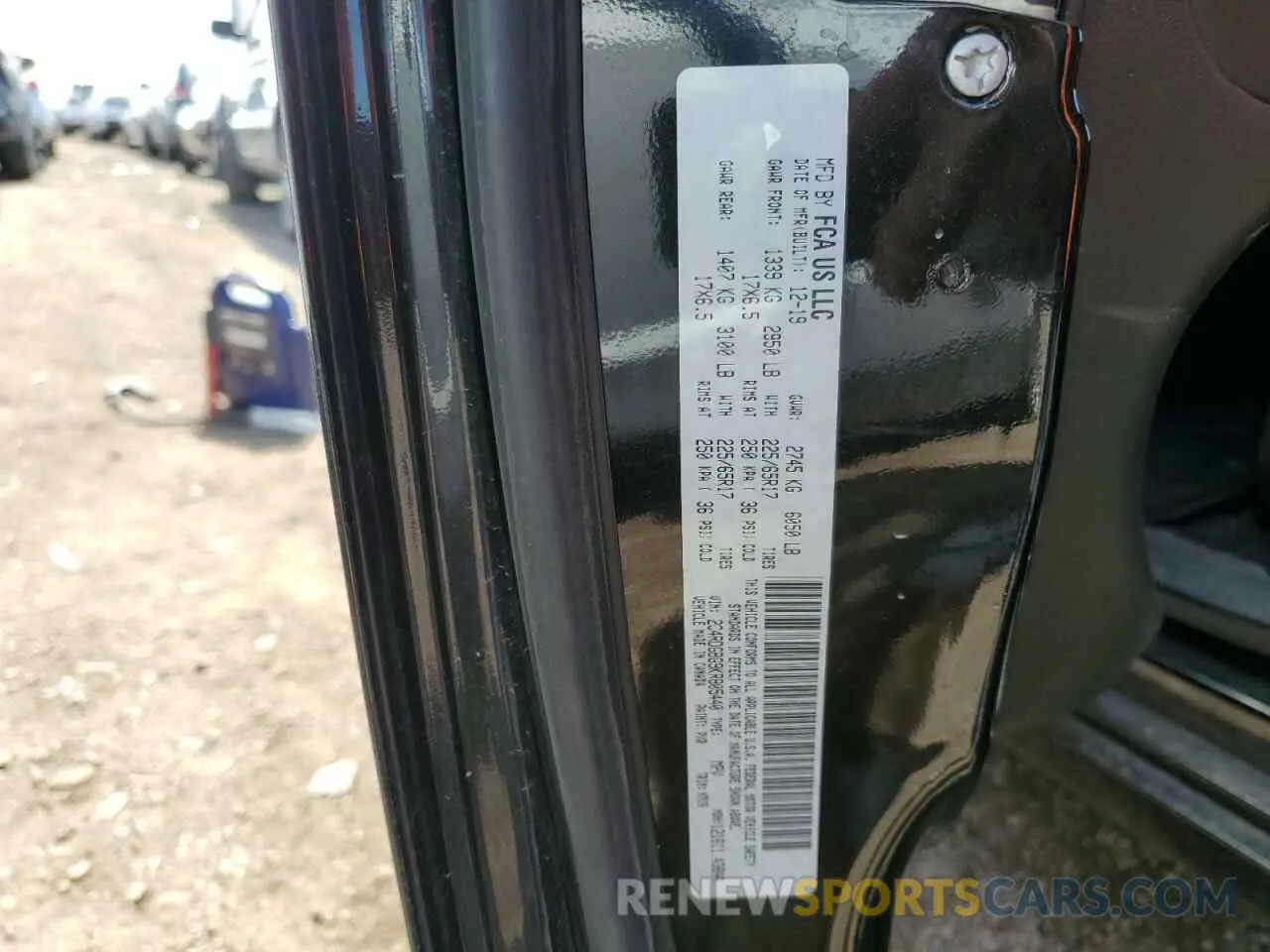 14 fotografías del automóvil dañado 2C4RDGBG9KR805440 DODGE CARAVAN 2019