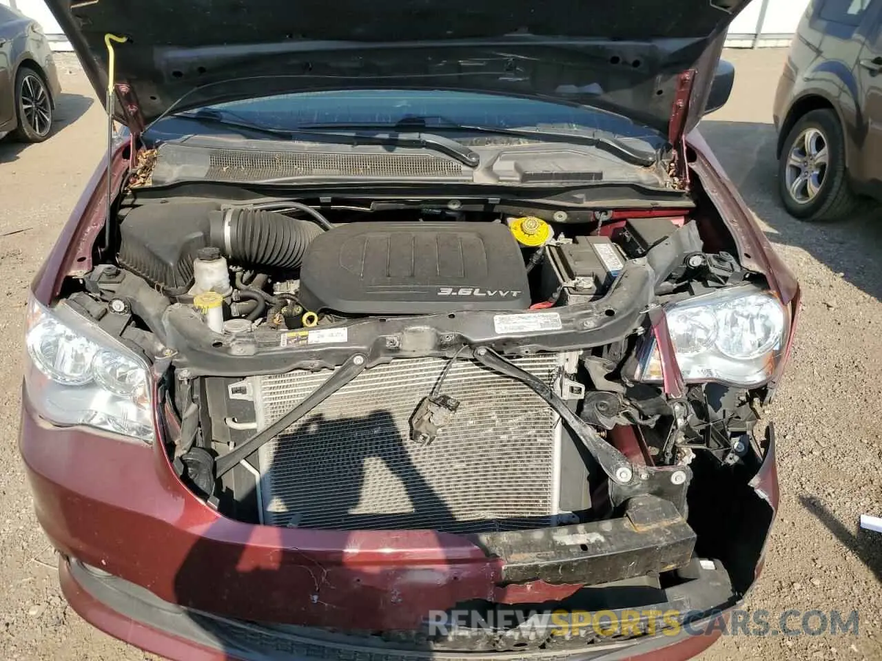 12 fotografías del automóvil dañado 2C4RDGBGXKR539202 DODGE CARAVAN 2019