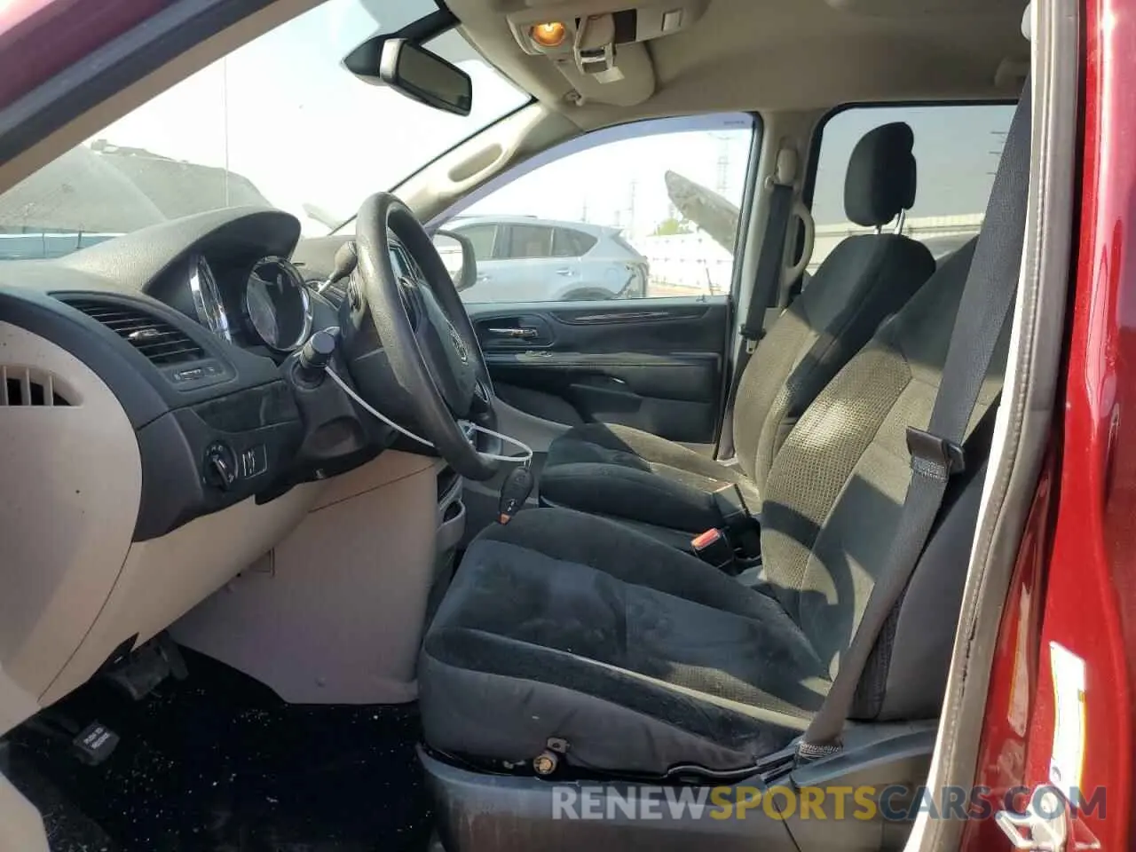 7 fotografías del automóvil dañado 2C4RDGBGXKR539202 DODGE CARAVAN 2019
