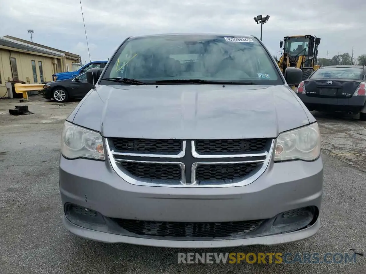5 fotografías del automóvil dañado 2C4RDGBGXKR623441 DODGE CARAVAN 2019