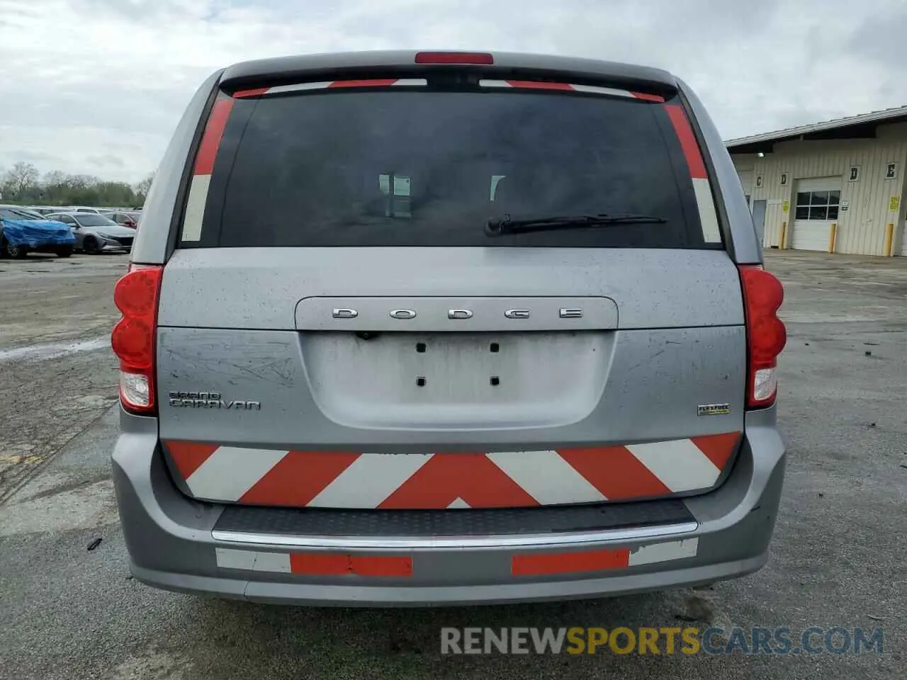 6 fotografías del automóvil dañado 2C4RDGBGXKR623441 DODGE CARAVAN 2019