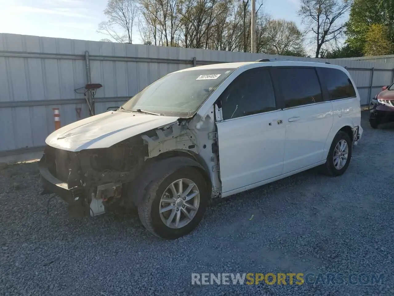 1 fotografías del automóvil dañado 2C4RDGCG0KR530068 DODGE CARAVAN 2019