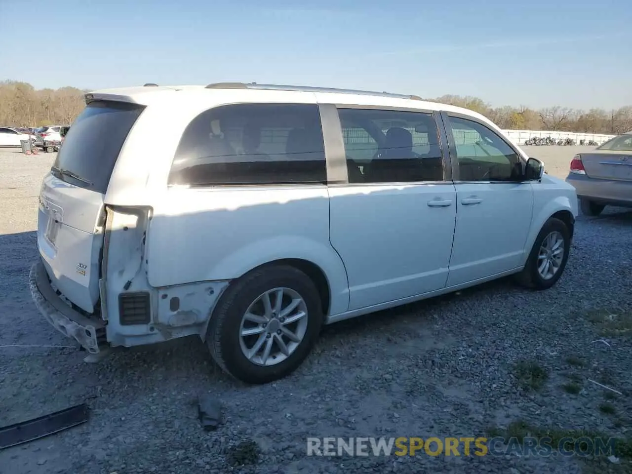 3 fotografías del automóvil dañado 2C4RDGCG0KR530068 DODGE CARAVAN 2019