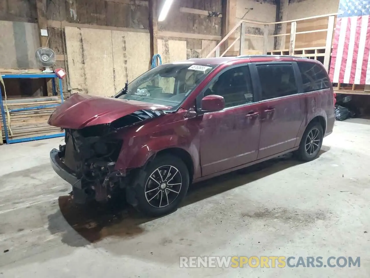 1 fotografías del automóvil dañado 2C4RDGCG0KR642921 DODGE CARAVAN 2019