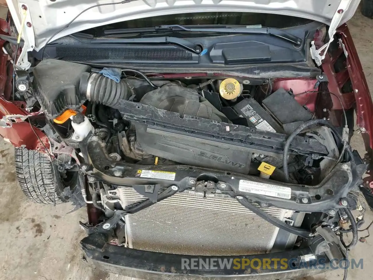 12 fotografías del automóvil dañado 2C4RDGCG0KR642921 DODGE CARAVAN 2019