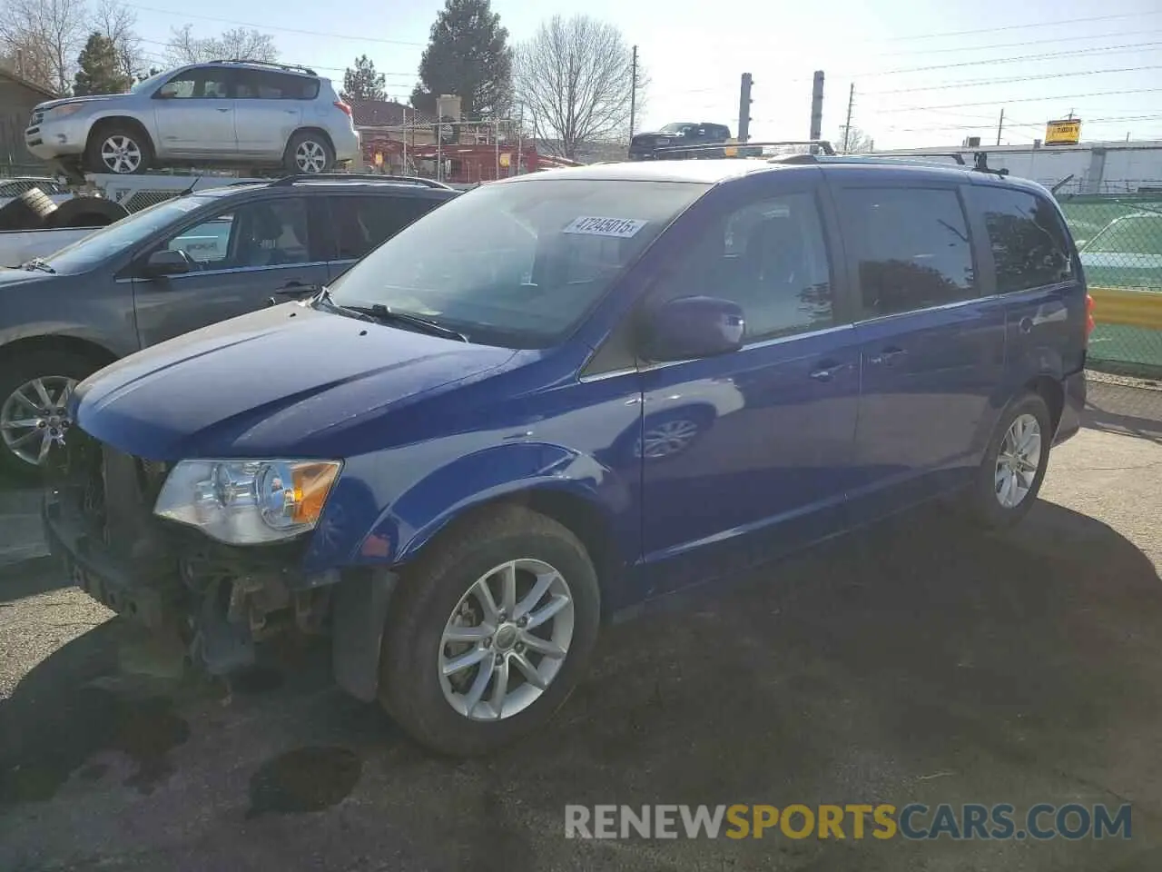 1 fotografías del automóvil dañado 2C4RDGCG0KR699507 DODGE CARAVAN 2019