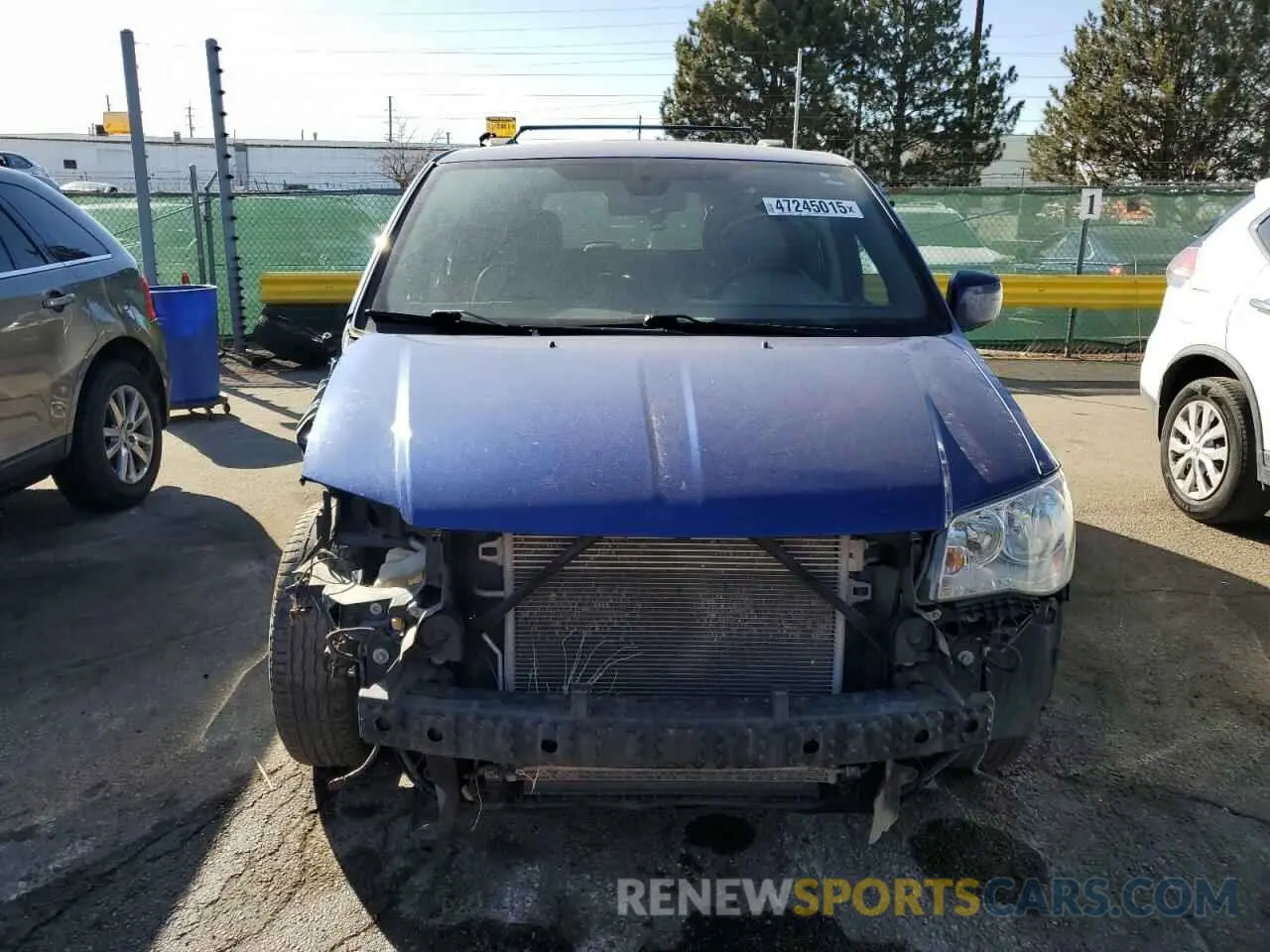 5 fotografías del automóvil dañado 2C4RDGCG0KR699507 DODGE CARAVAN 2019