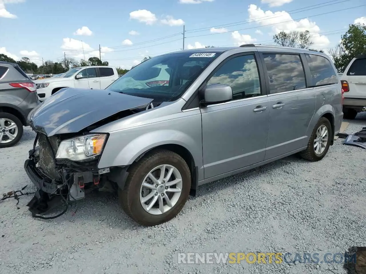 1 fotografías del automóvil dañado 2C4RDGCG0KR784881 DODGE CARAVAN 2019