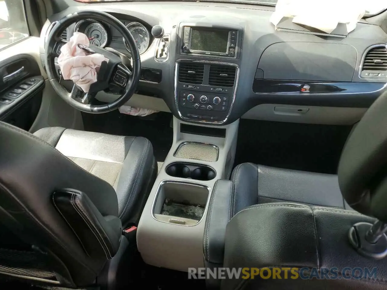 8 fotografías del automóvil dañado 2C4RDGCG0KR784881 DODGE CARAVAN 2019