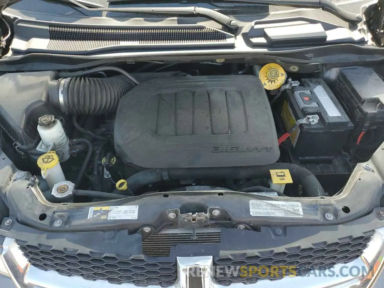 12 fotografías del automóvil dañado 2C4RDGCG0KR786808 DODGE CARAVAN 2019