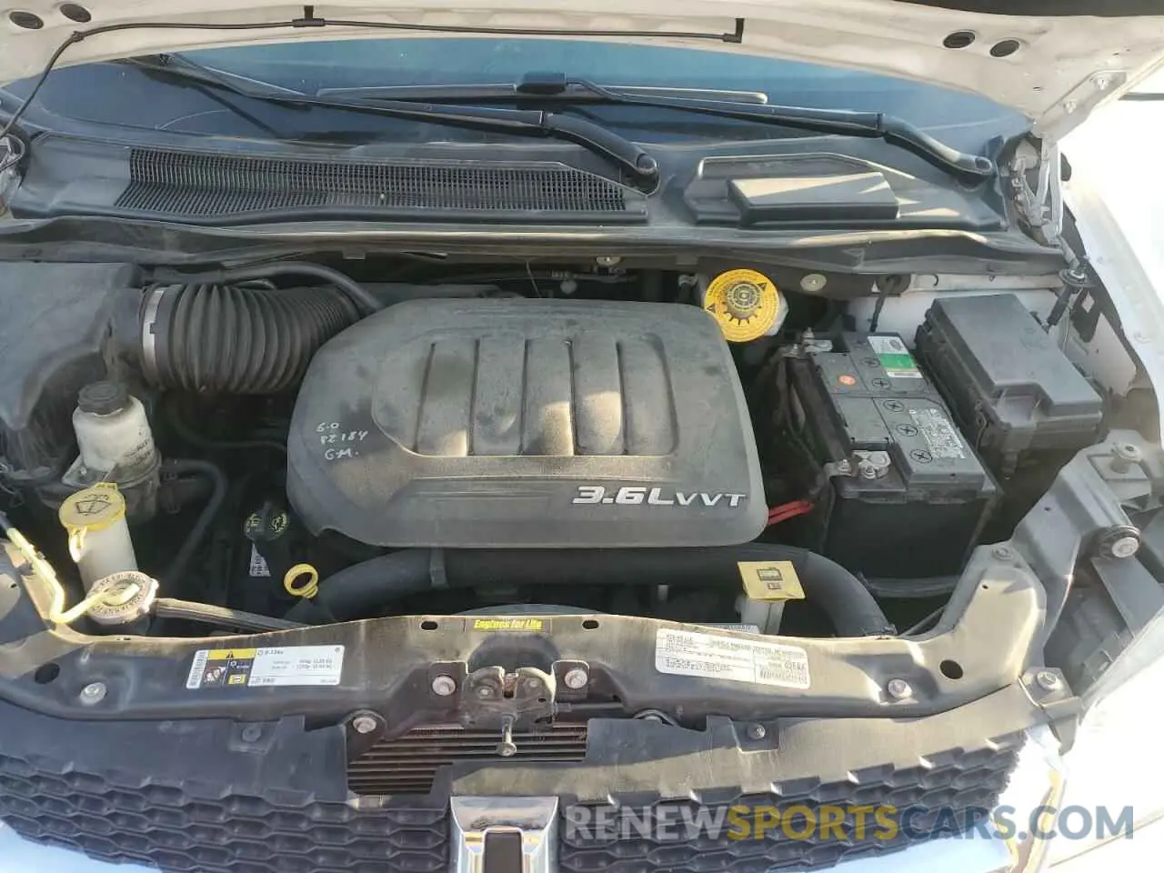 12 fotografías del automóvil dañado 2C4RDGCG1KR513151 DODGE CARAVAN 2019