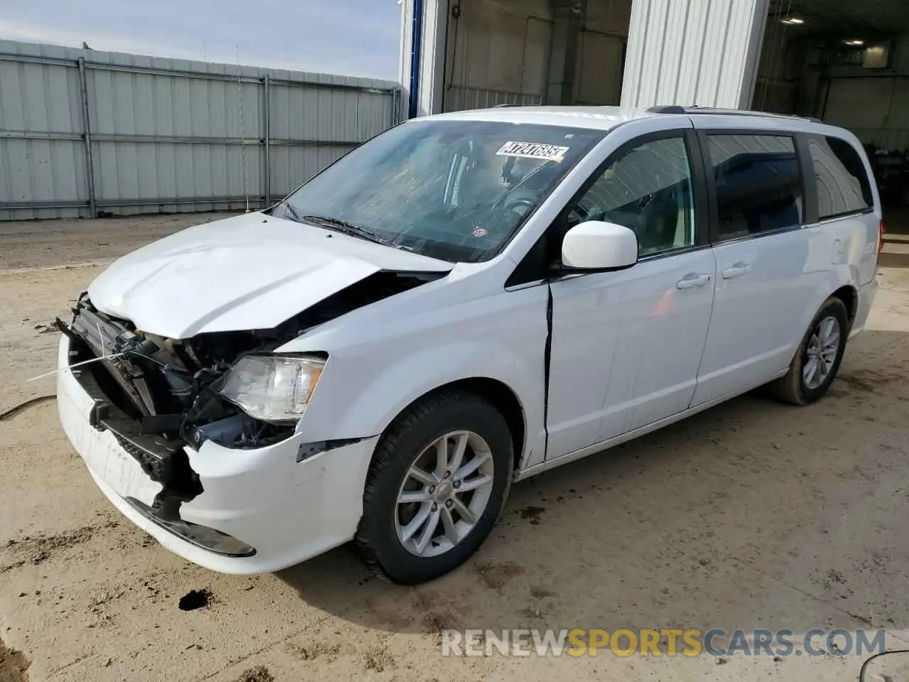 1 fotografías del automóvil dañado 2C4RDGCG1KR544268 DODGE CARAVAN 2019