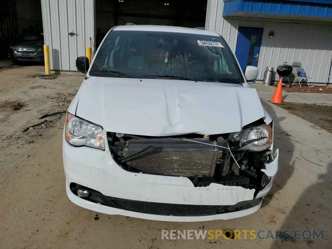 5 fotografías del automóvil dañado 2C4RDGCG1KR544268 DODGE CARAVAN 2019