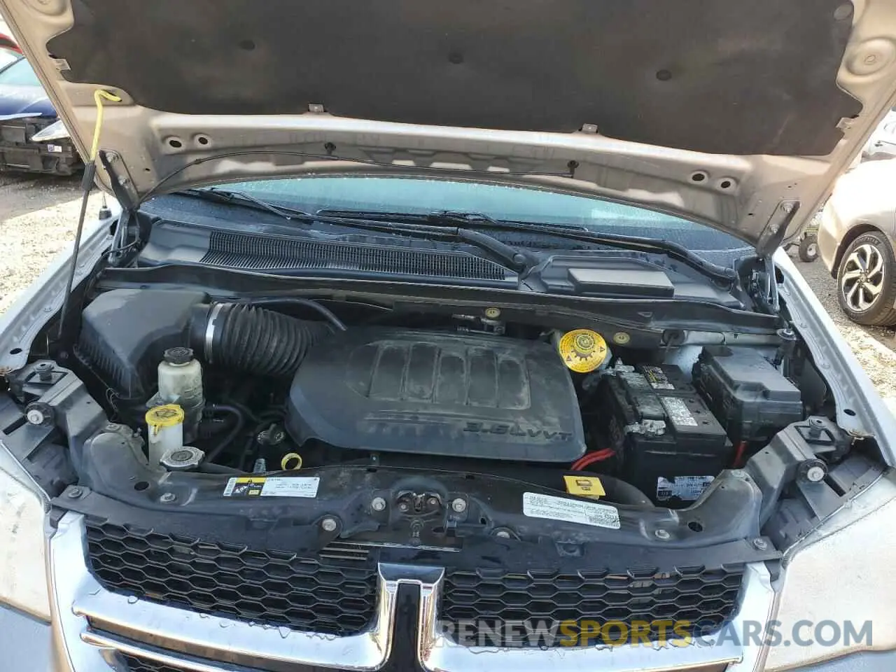 12 fotografías del automóvil dañado 2C4RDGCG1KR545405 DODGE CARAVAN 2019