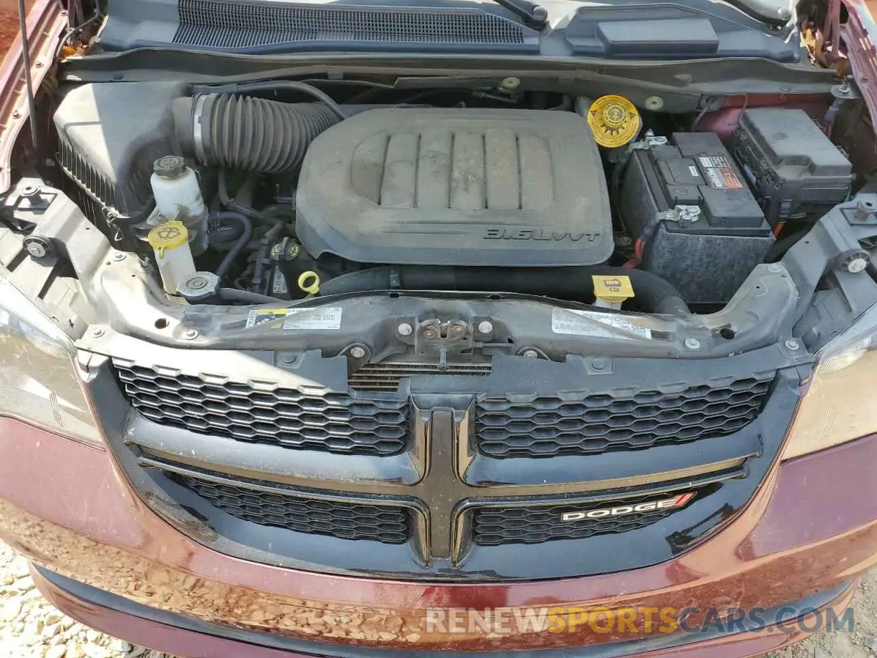 11 fotografías del automóvil dañado 2C4RDGCG1KR617414 DODGE CARAVAN 2019