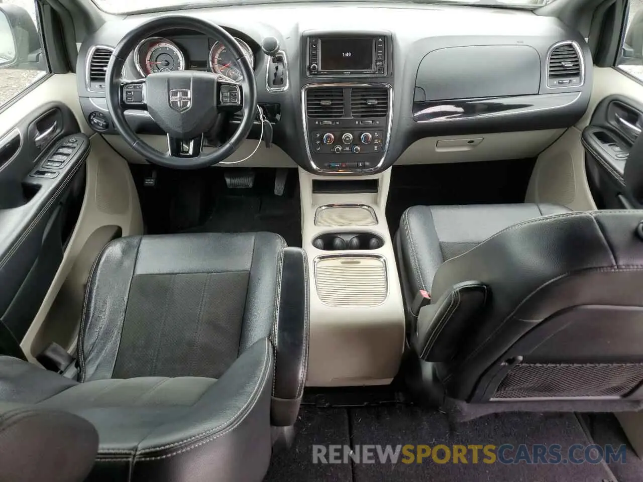 8 fotografías del automóvil dañado 2C4RDGCG1KR622029 DODGE CARAVAN 2019