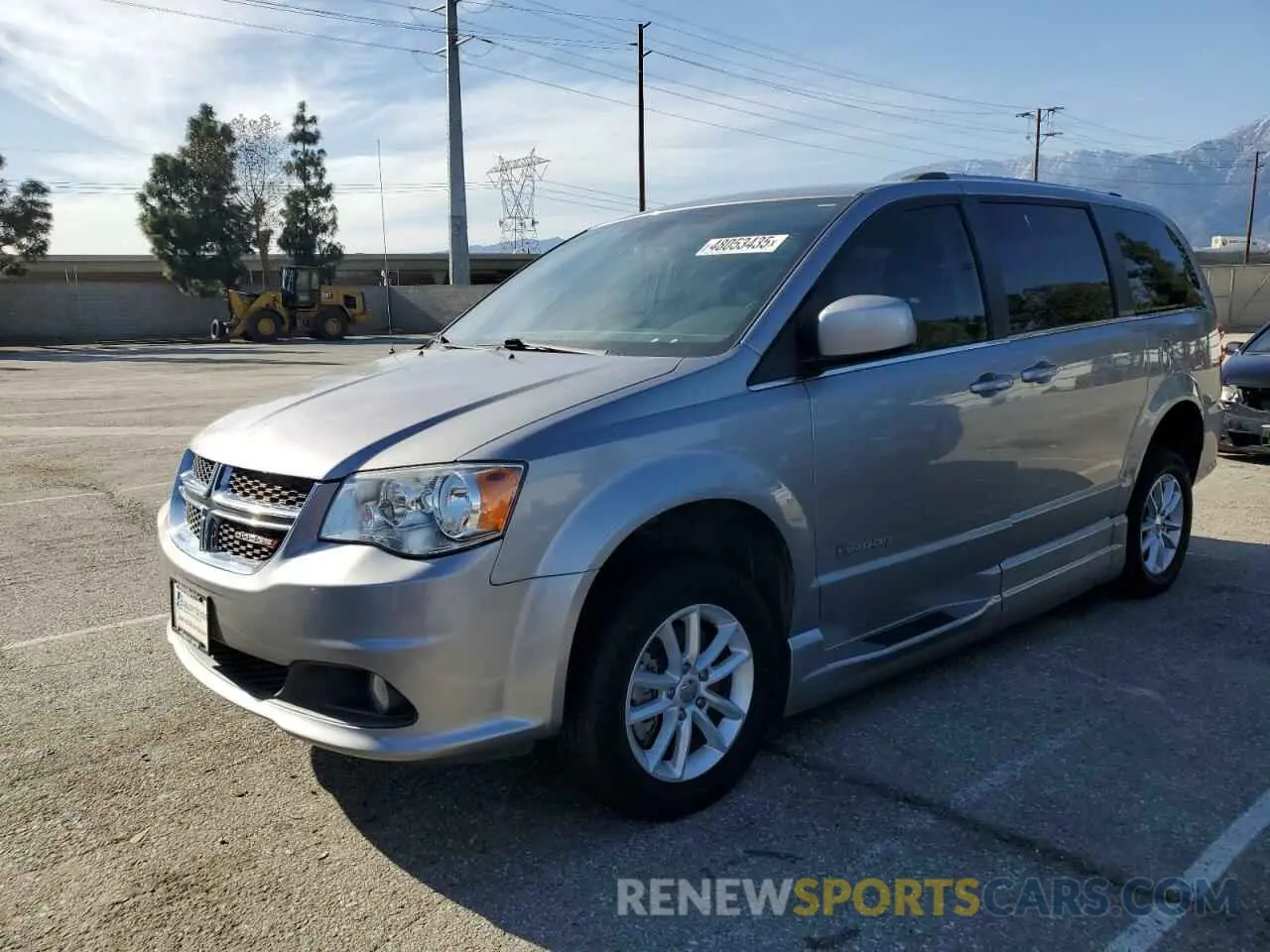 1 fotografías del automóvil dañado 2C4RDGCG1KR648386 DODGE CARAVAN 2019