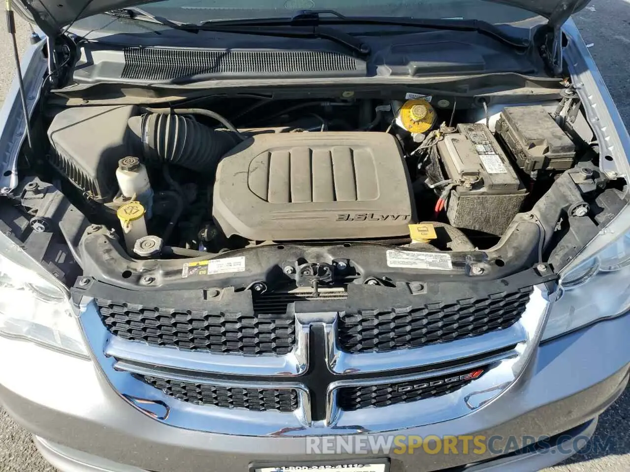 12 fotografías del automóvil dañado 2C4RDGCG1KR648386 DODGE CARAVAN 2019