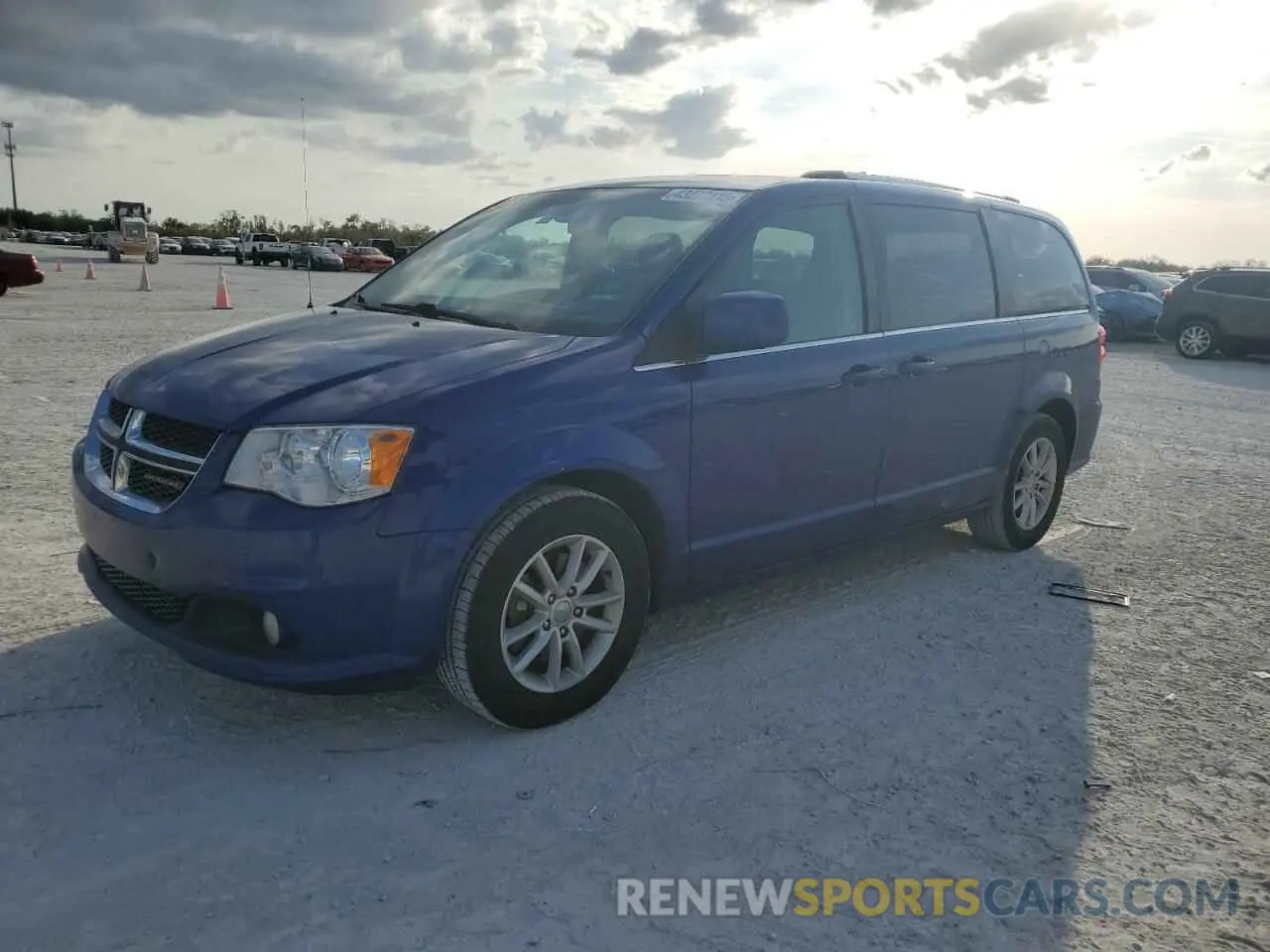 1 fotografías del automóvil dañado 2C4RDGCG1KR699547 DODGE CARAVAN 2019