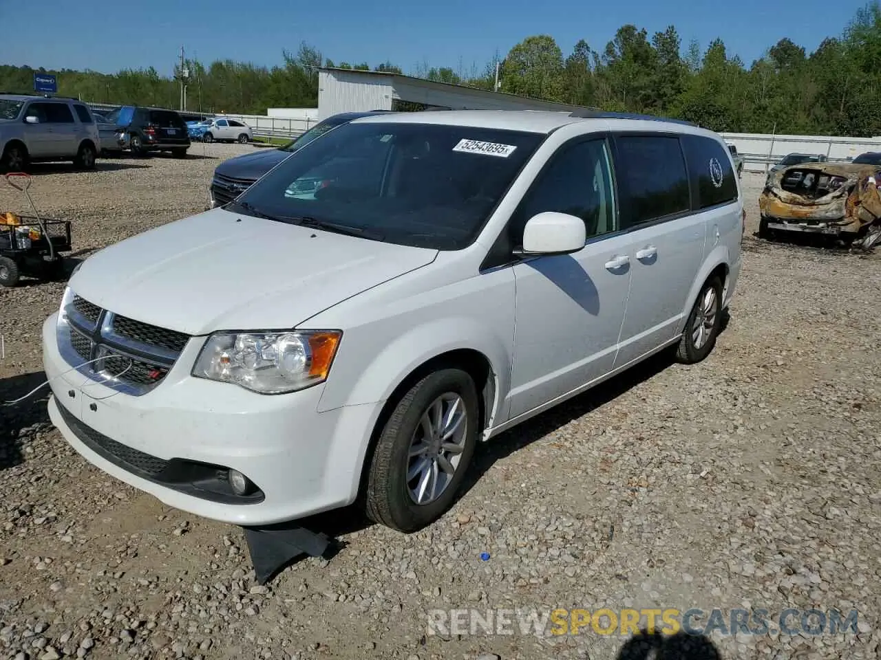 1 fotografías del automóvil dañado 2C4RDGCG1KR752652 DODGE CARAVAN 2019