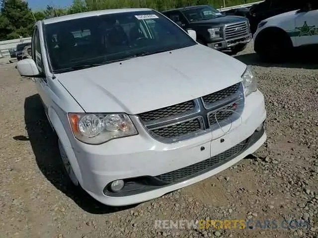 12 fotografías del automóvil dañado 2C4RDGCG1KR752652 DODGE CARAVAN 2019