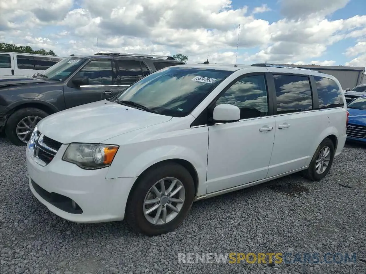 1 fotografías del automóvil dañado 2C4RDGCG1KR754854 DODGE CARAVAN 2019