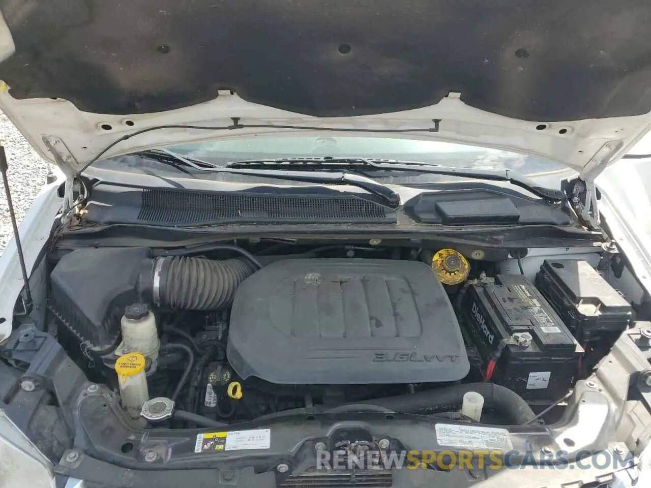 12 fotografías del automóvil dañado 2C4RDGCG1KR754854 DODGE CARAVAN 2019