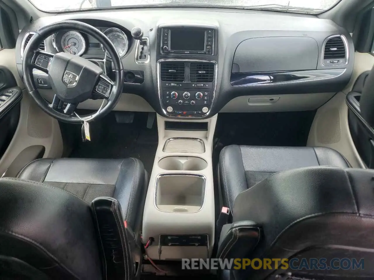 8 fotografías del automóvil dañado 2C4RDGCG1KR754854 DODGE CARAVAN 2019